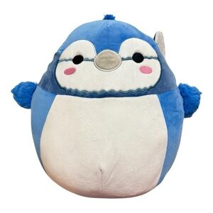 Squishmallows 12” Babs the Blue Jay Bird Plush NWT